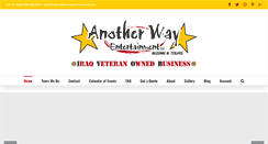 Desktop Screenshot of anotherwayentertainment.com